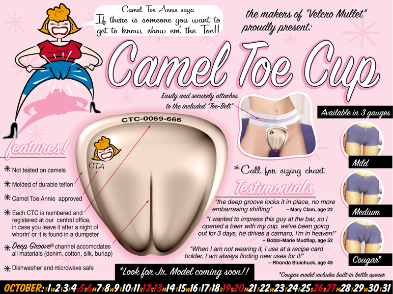 Just Camel Toe - Hold on to it. :)
