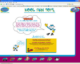 Kool Fun Toys web site